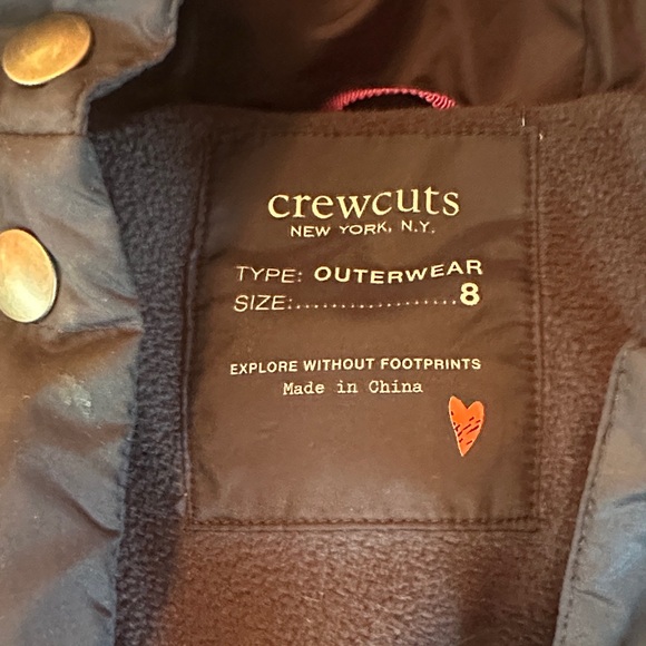 Crewcuts Navy Outerwear Jacket/UNISEX - Picture 2 of 5